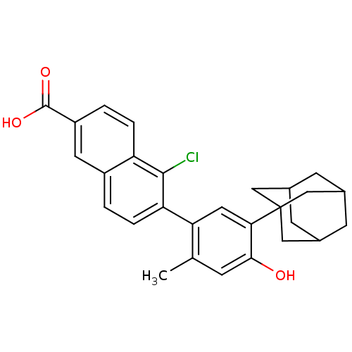 Chemical structure of BindingDB Monomer ID 50447839