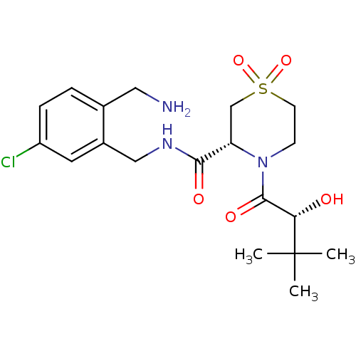 Chemical structure of BindingDB Monomer ID 50447845