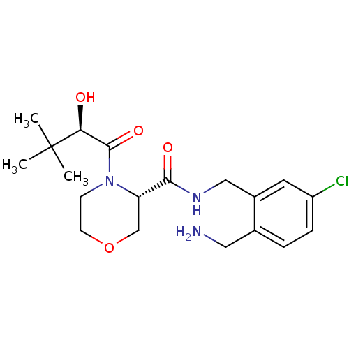 Chemical structure of BindingDB Monomer ID 50447847