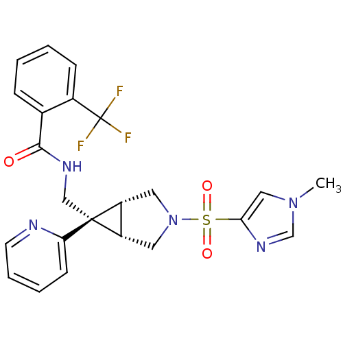Chemical structure of BindingDB Monomer ID 50447891