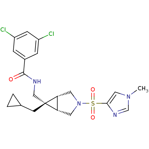 Chemical structure of BindingDB Monomer ID 50447905
