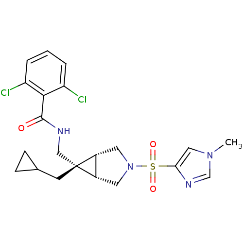 Chemical structure of BindingDB Monomer ID 50447909