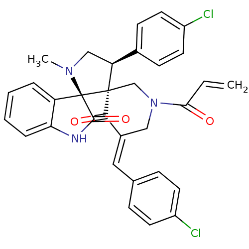 Chemical structure of BindingDB Monomer ID 50447984