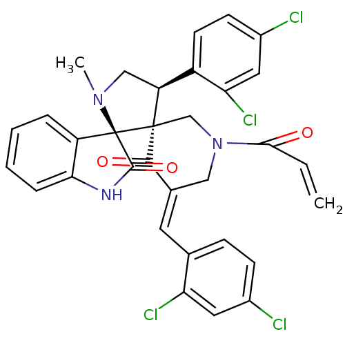Chemical structure of BindingDB Monomer ID 50447986