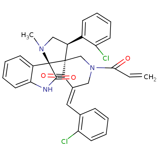 Chemical structure of BindingDB Monomer ID 50447988