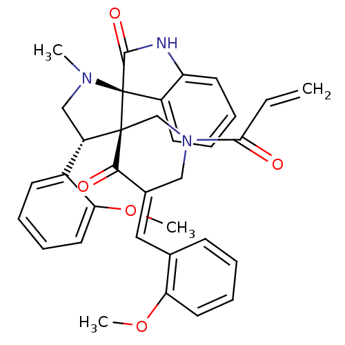 Chemical structure of BindingDB Monomer ID 50447989