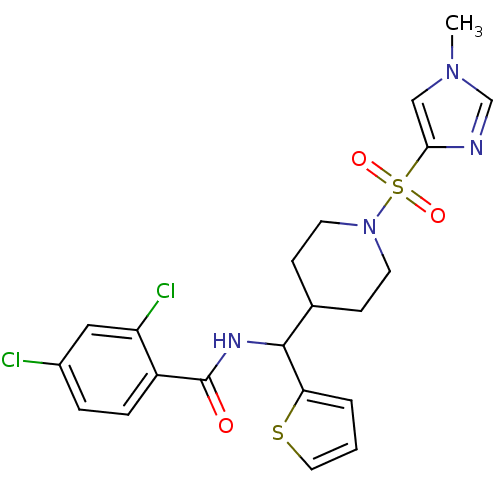 Chemical structure of BindingDB Monomer ID 50447993