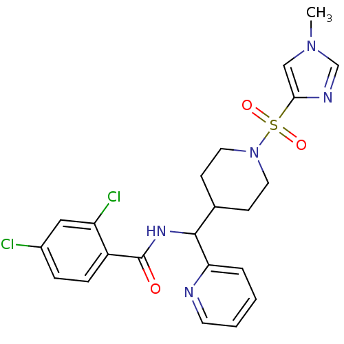 Chemical structure of BindingDB Monomer ID 50447995