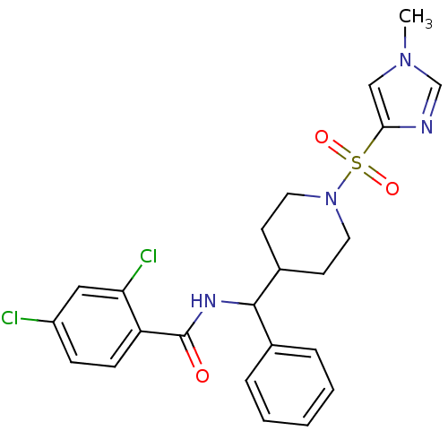 Chemical structure of BindingDB Monomer ID 50447997