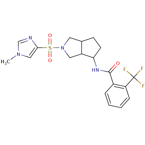 Chemical structure of BindingDB Monomer ID 50448003