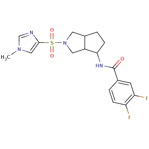 Chemical structure of BindingDB Monomer ID 50448007