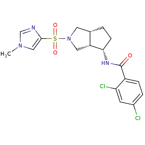 Chemical structure of BindingDB Monomer ID 50448023