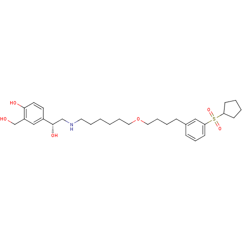 Chemical structure of BindingDB Monomer ID 50448471