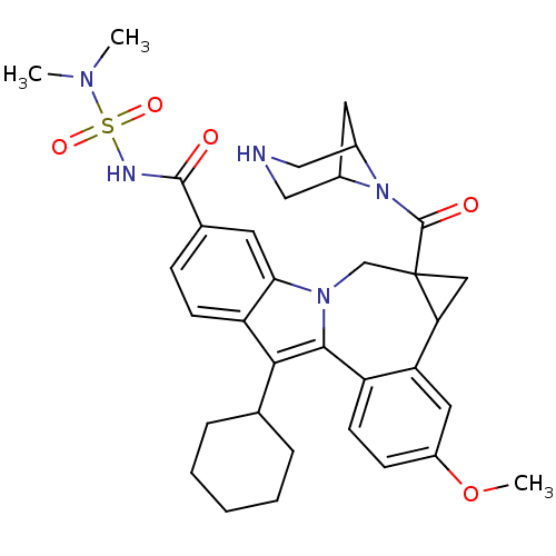 Chemical structure of BindingDB Monomer ID 50448494