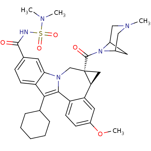 Chemical structure of BindingDB Monomer ID 50448497