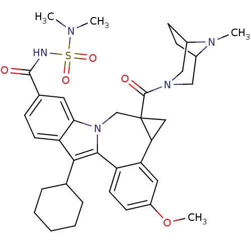 Chemical structure of BindingDB Monomer ID 50448500