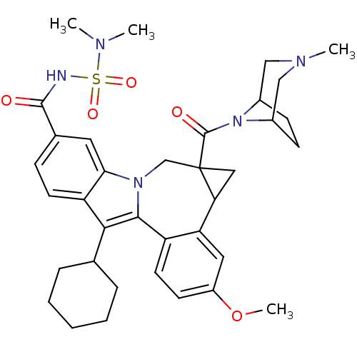 Chemical structure of BindingDB Monomer ID 50448501
