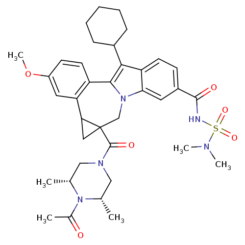 Chemical structure of BindingDB Monomer ID 50448507