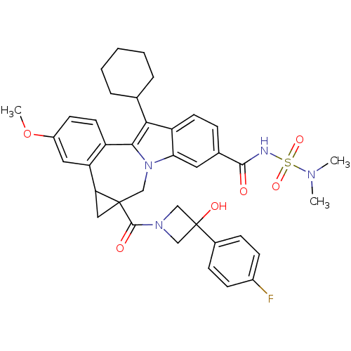 Chemical structure of BindingDB Monomer ID 50448510