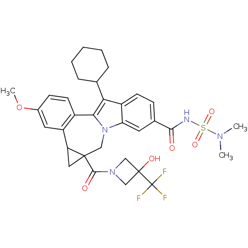 Chemical structure of BindingDB Monomer ID 50448514