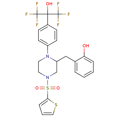 Chemical structure of BindingDB Monomer ID 50448571