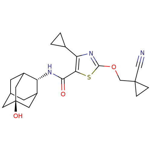 Chemical structure of BindingDB Monomer ID 50448696