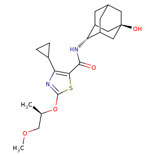 Chemical structure of BindingDB Monomer ID 50448698