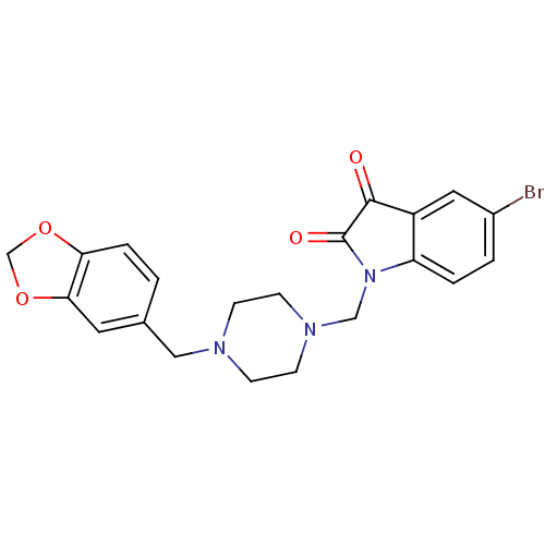 Chemical structure of BindingDB Monomer ID 50448792