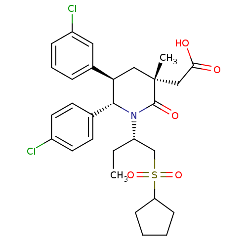 Chemical structure of BindingDB Monomer ID 50448933