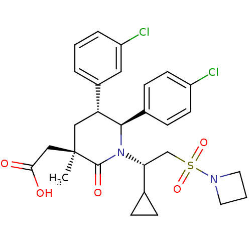Chemical structure of BindingDB Monomer ID 50448942