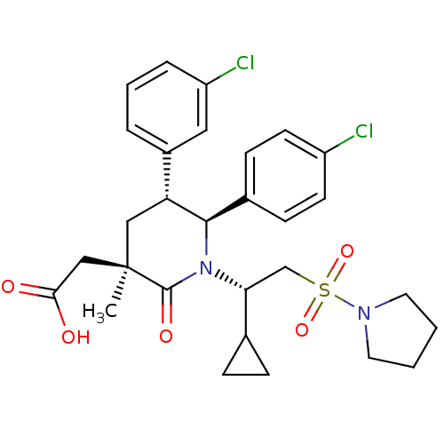 Chemical structure of BindingDB Monomer ID 50448945