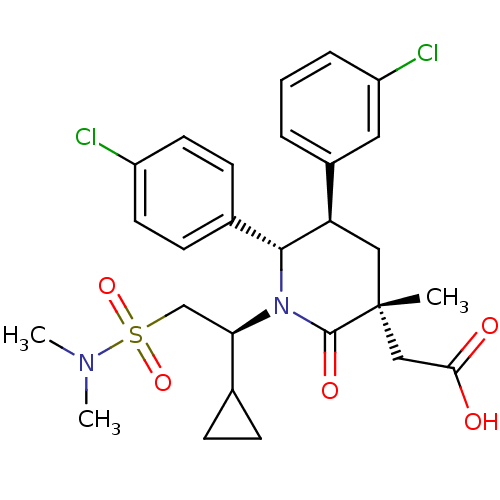 Chemical structure of BindingDB Monomer ID 50448948