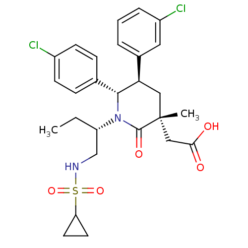 Chemical structure of BindingDB Monomer ID 50448971