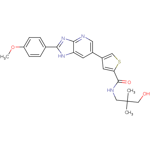 Chemical structure of BindingDB Monomer ID 50448986