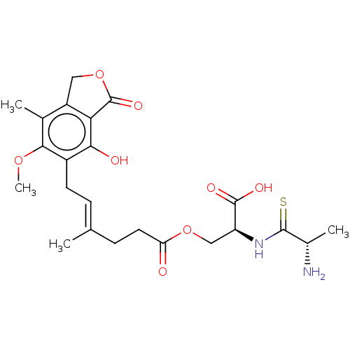 Chemical structure of BindingDB Monomer ID 50449807