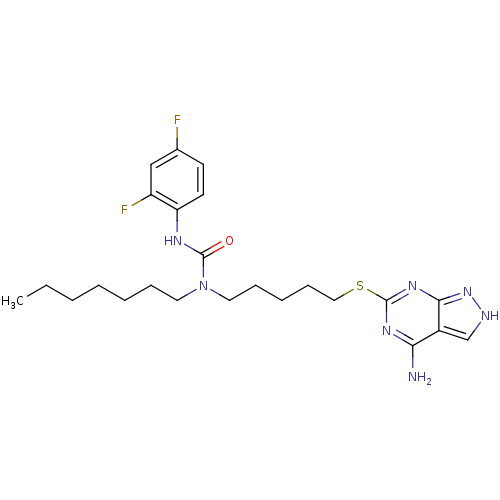 Chemical structure of BindingDB Monomer ID 50450344