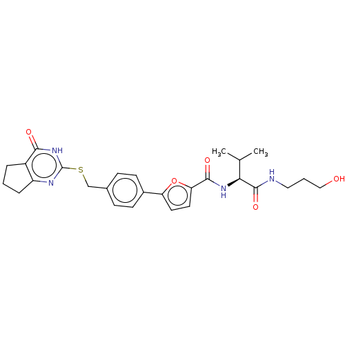 Chemical structure of BindingDB Monomer ID 50450371