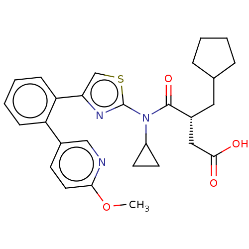 Chemical structure of BindingDB Monomer ID 50450439