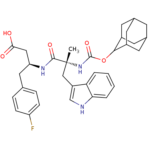 Chemical structure of BindingDB Monomer ID 50451028