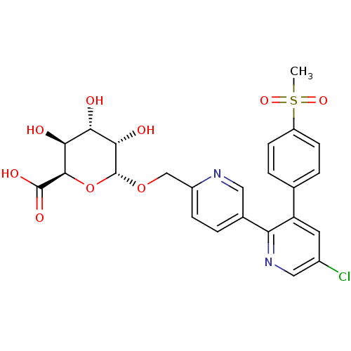 Chemical structure of BindingDB Monomer ID 50451344