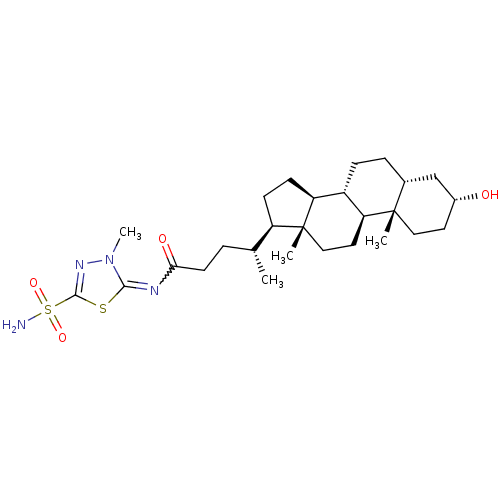 Chemical structure of BindingDB Monomer ID 50451374