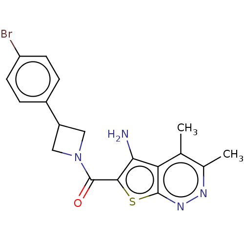 Chemical structure of BindingDB Monomer ID 50451892