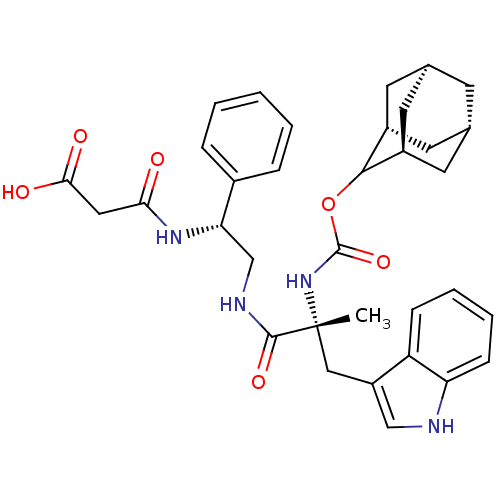 Chemical structure of BindingDB Monomer ID 50452998