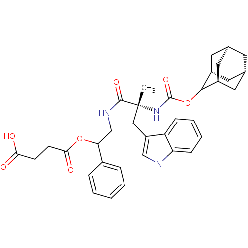 Chemical structure of BindingDB Monomer ID 50453000