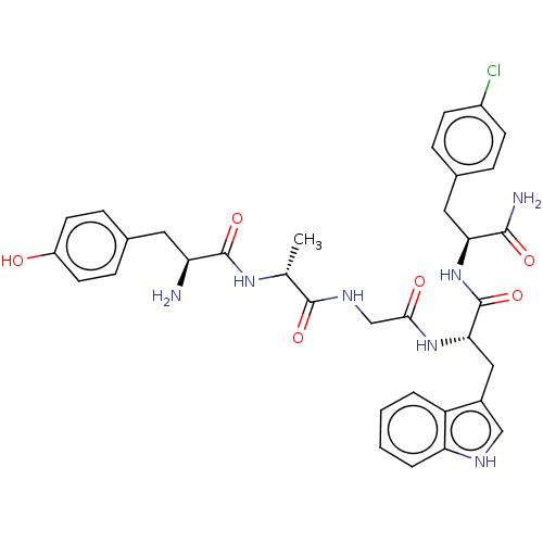 Chemical structure of BindingDB Monomer ID 50453764