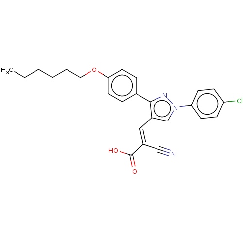 Chemical structure of BindingDB Monomer ID 50455213