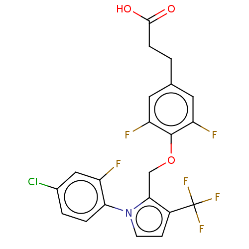 Chemical structure of BindingDB Monomer ID 50455230