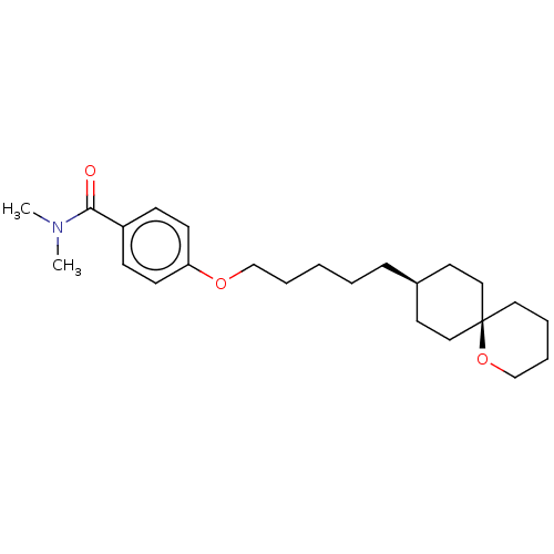 Chemical structure of BindingDB Monomer ID 50455364