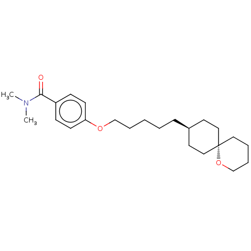 Chemical structure of BindingDB Monomer ID 50455373