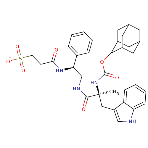 Chemical structure of BindingDB Monomer ID 50455595